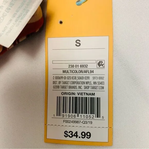 Kona Sol One Piece Swimsuit Tropical Burnt Orange Print - Picture 6 of 10